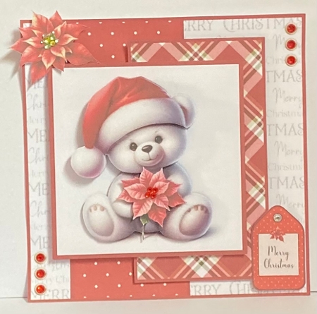 Santa Claus Teddies by Hazel Underwood