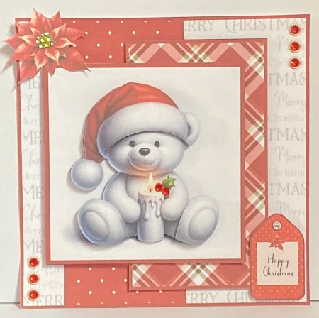 Santa Claus Teddies by Hazel Underwood