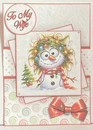 Silly Snowman Mini Kit  by Hazel Underwood