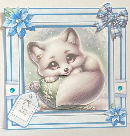 Winter Wildlife Baubles by Hazel Underwood