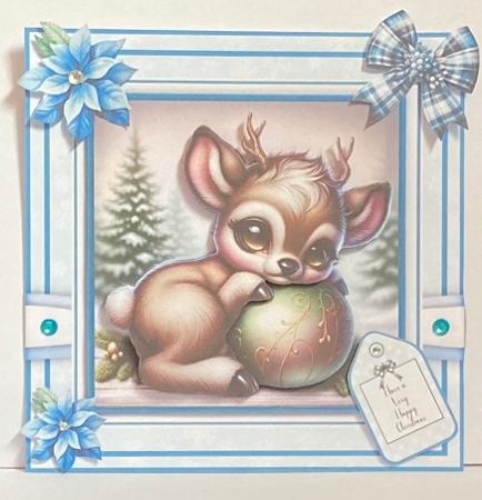 Winter Wildlife Baubles by Hazel Underwood