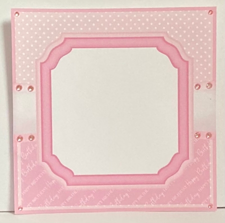 1st-2nd-3rd-4th-5th Birthday Cake Pink Insert by Hazel Underwood