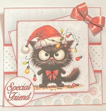 Angry Cat  Mini Kit  by Hazel Underwood