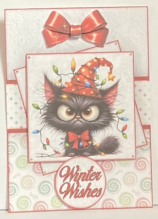 Angry Cat  Mini Kit  by Hazel Underwood