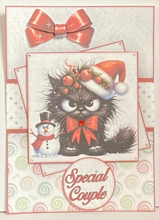 Angry Cat  Mini Kit  by Hazel Underwood