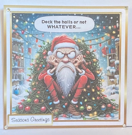 grumpy christmas by Hazel Underwood