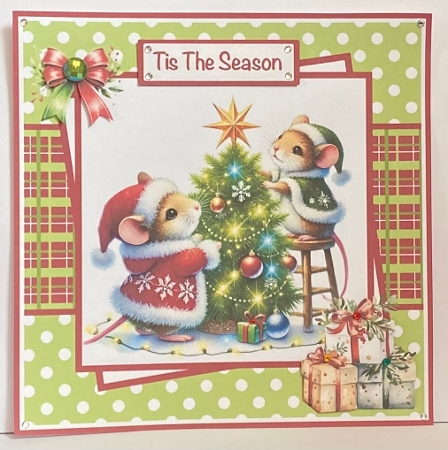 cup1389481_40 - Christmas Mice #1 Mini Kit 7x7