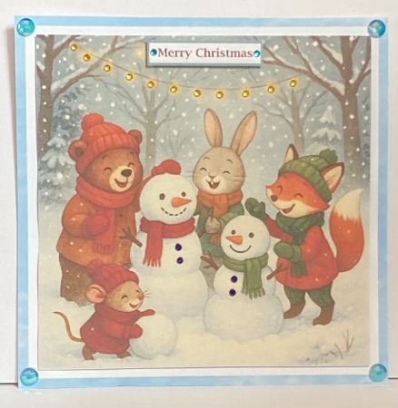 Lets Build a Snowman by Hazel Underwood