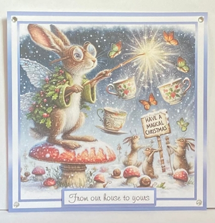 the christmas sign magical christmas by Hazel Underwood