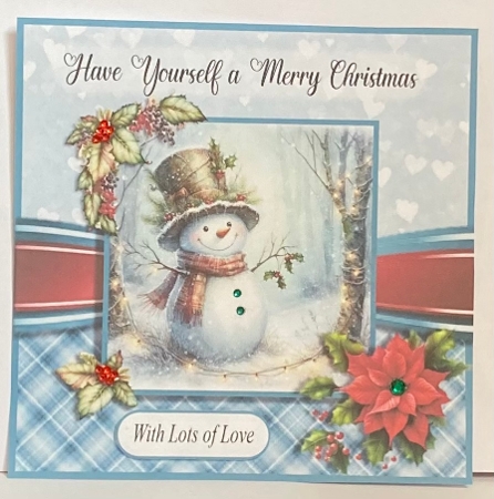 Fairytale Snowman by Hazel Underwood