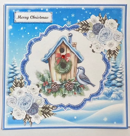 Winter Birdhouse Mini Kit by Hazel Underwood