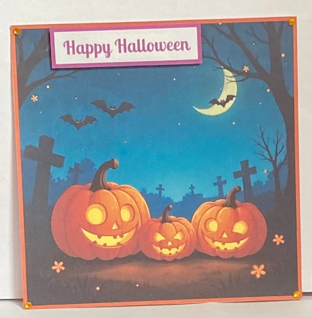 Halloween Pumpkins Toppers. by Hazel Underwood