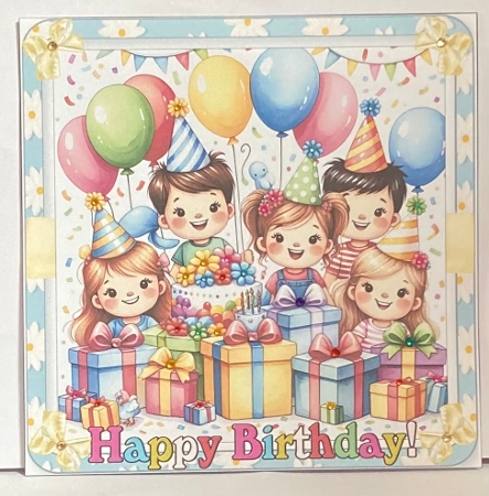 WE ALL SAY HAPPY BIRTHDAY 1 by Hazel Underwood
