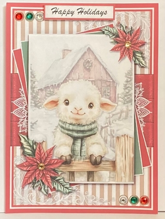 Christmas Lamb  by Hazel Underwood