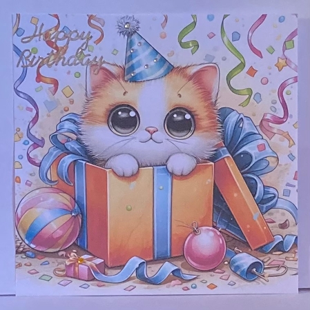Gift Box - CARD FRONTS by Hazel Underwood