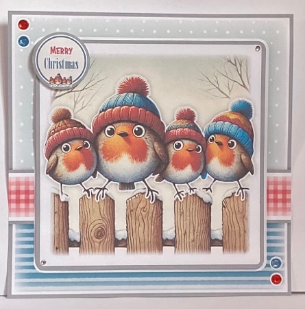 Quirky Robins Mini Kit by Hazel Underwood