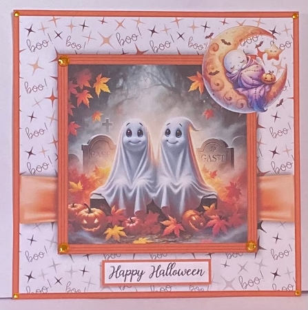 Halloween Ghosts 1 - 6x6 Mini Kit by Hazel Underwood