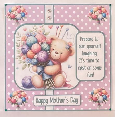 Purl yourself laughing by Hazel Underwood