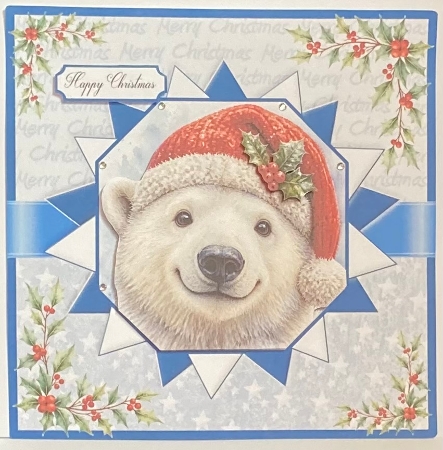 Happy Christmas Mr Bear by Hazel Underwood