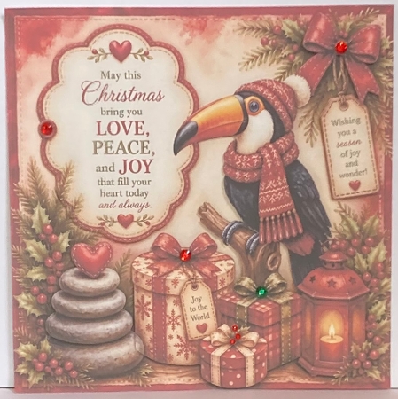 **  Christmas Wishes ** Pelican by Hazel Underwood