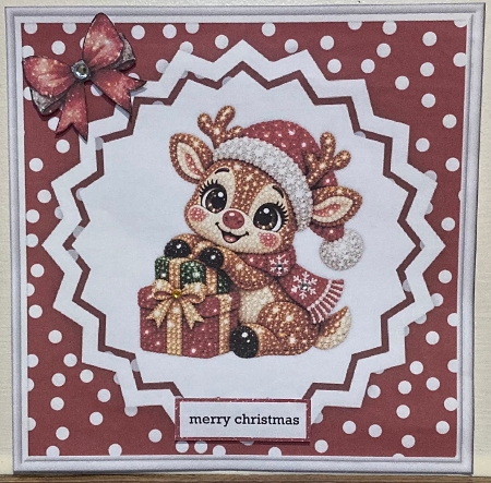 Cute Rhinestone Baby Reindeer Mini Kit by Hazel Underwood