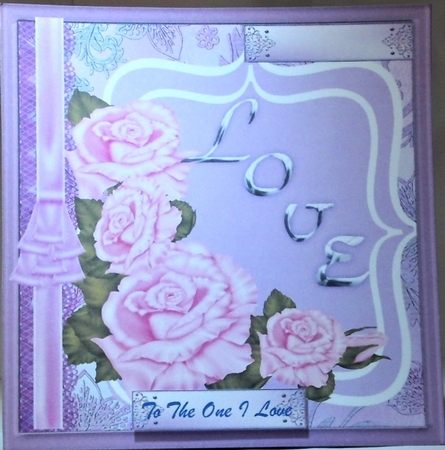 Beautiful Pink Love Roses by Hazel Underwood
