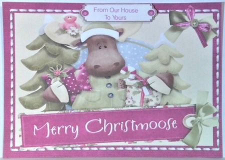 Merry Christmoose to You by Hazel Underwood