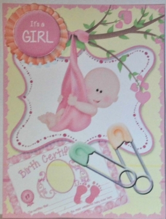 Sweet Topper - It's a Girl #2 by Hazel Underwood