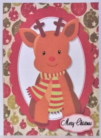 Adorable Reindeer by Hazel Underwood