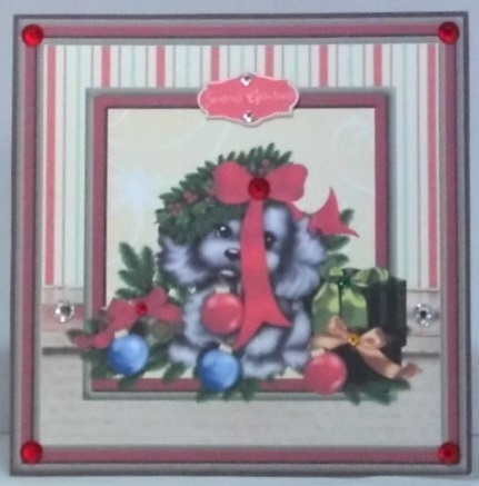 Christmas Pup Mini Kit by Hazel Underwood