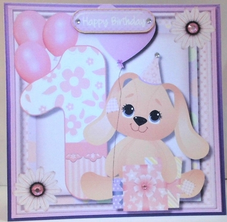 Birthday Girl 1 Today  by Hazel Underwood