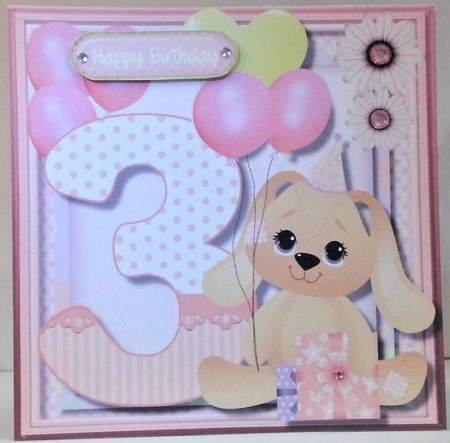 Birthday Girl 3 Today by Hazel Underwood
