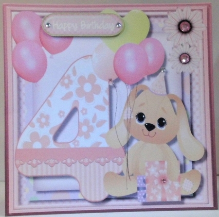 Birthday Girl 4 Today by Hazel Underwood