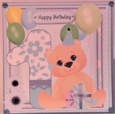 Birthday Boy 1 Today by Hazel Underwood