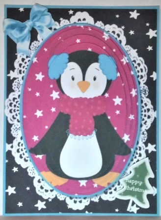 Mini Kit Happy Penquin by Hazel Underwood