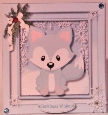 The Cute Artic Fox by Hazel Underwood