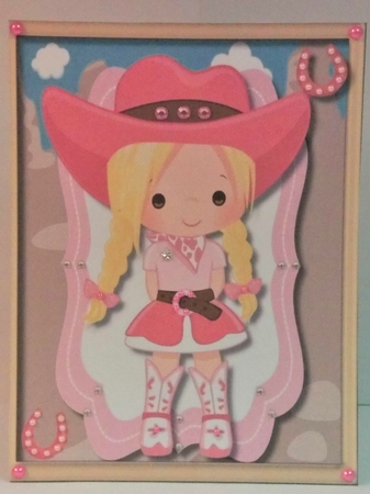 Lovely Little Birthday Cowgirl by Hazel Underwood