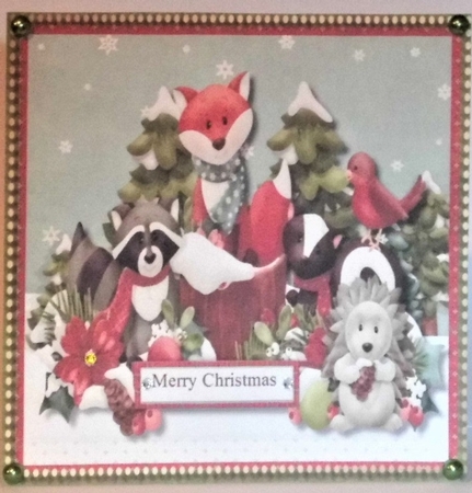 The Animal Gang at Christmas Thicket  by Hazel Underwood