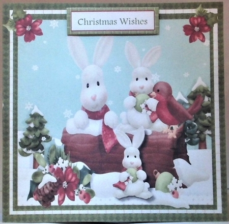 Lovely Rabbits Playing in Thicket Forest  by Hazel Underwood