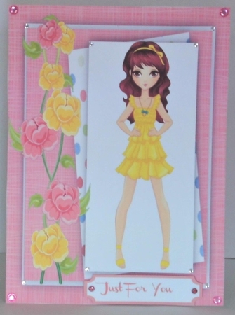 Fashion Girl Lisa 1,  by Hazel Underwood