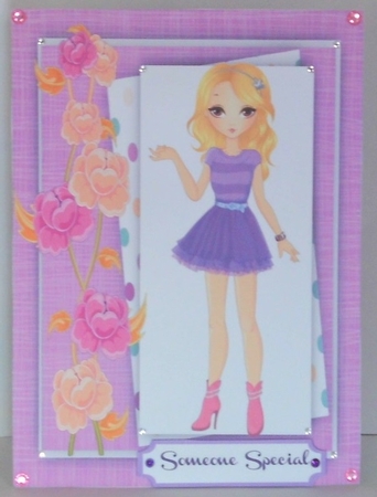 Fashion Girl Tess 2,  by Hazel Underwood