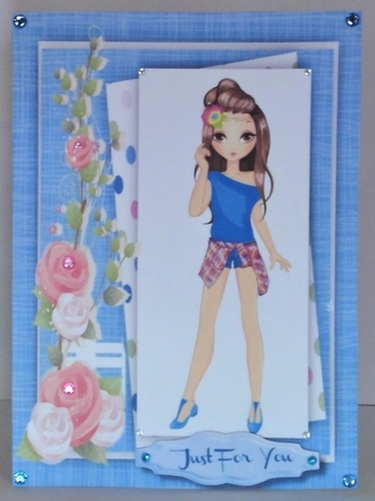 Fashion Girl Jessica  4,  by Hazel Underwood