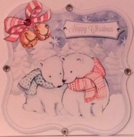 Polar Bear Christmas by Hazel Underwood