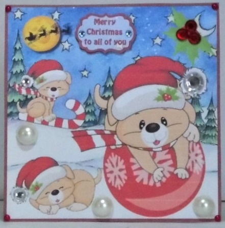 Fun in the snow by Hazel Underwood