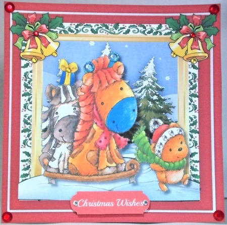 Animal Sleigh rIDE by Hazel Underwood