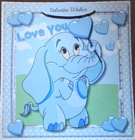 Love You Loads ( Blue) by Hazel Underwood