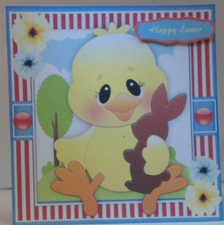 Little Chick and his Chocolate Bunny  by Hazel Underwood
