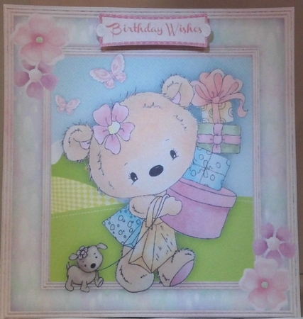 Bear Born to Shop by Hazel Underwood