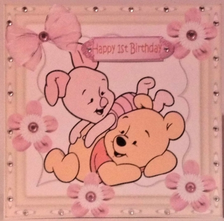 Little bear and friend having some fun 8x8 mini kit by Hazel Underwood
