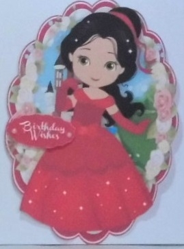 Beautiful Princess in a Red Dress by Hazel Underwood